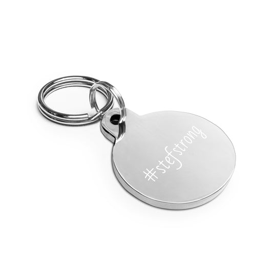 #StefStrong - Engraved Keychain
