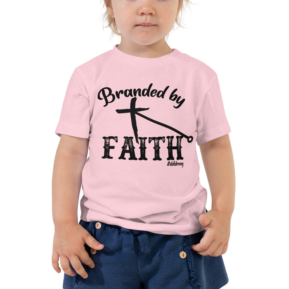 Branded by Faith - Toddler Short Sleeve Tee