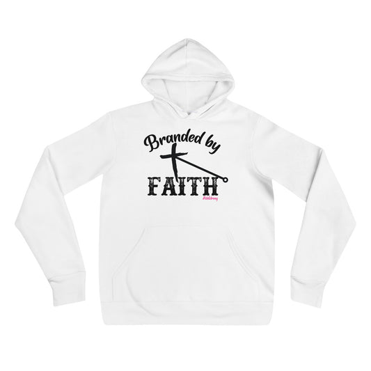 Branded by Faith - With Pink #StefStrong - Unisex Hoodie