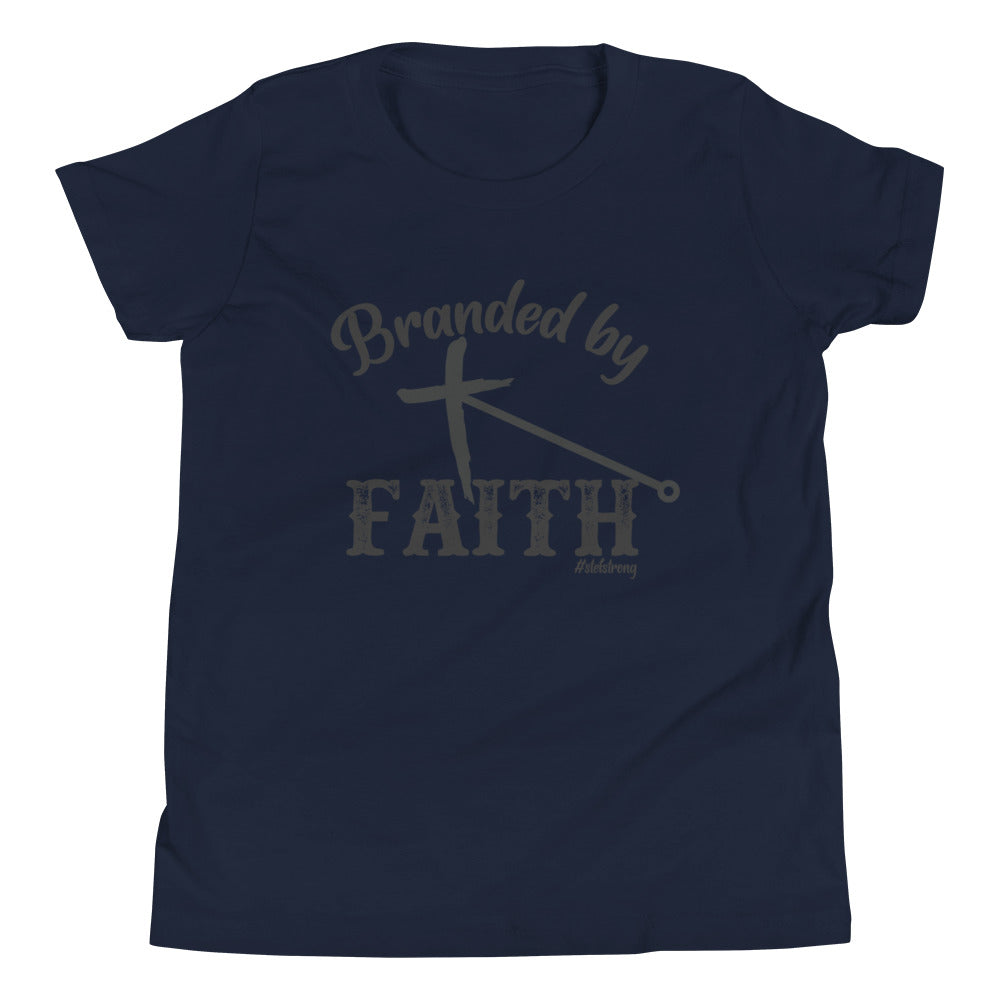 Branded by Faith - Youth Short Sleeve T-Shirt