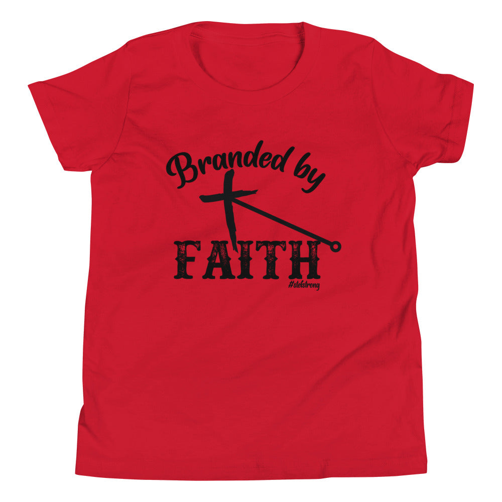 Branded by Faith - Youth Short Sleeve T-Shirt