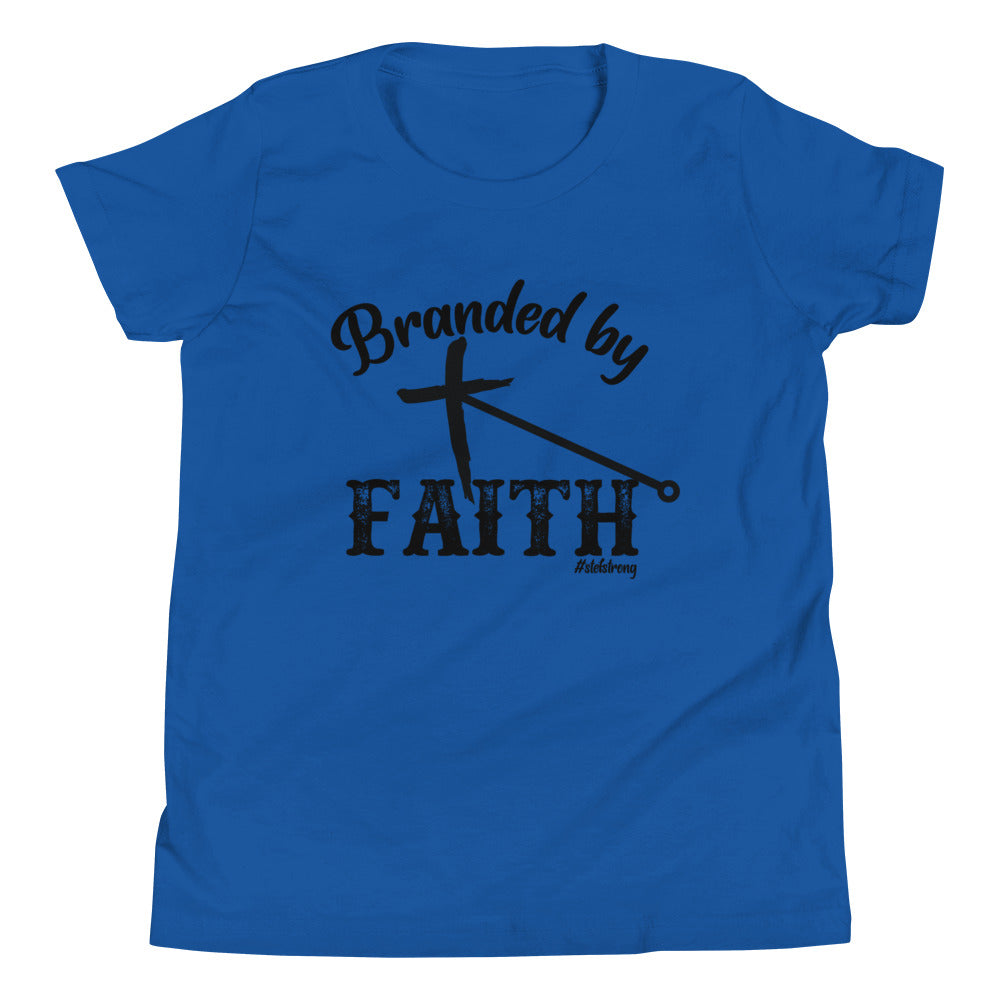 Branded by Faith - Youth Short Sleeve T-Shirt