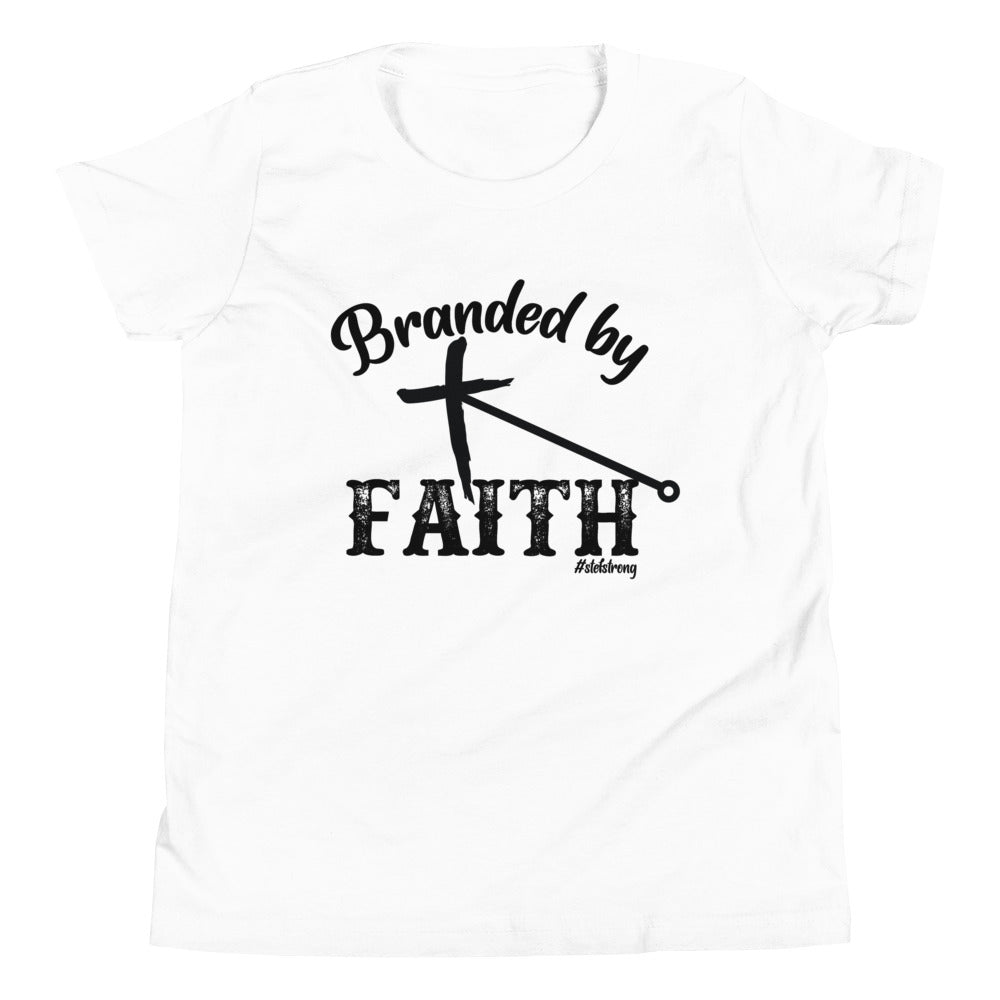 Branded by Faith - Youth Short Sleeve T-Shirt